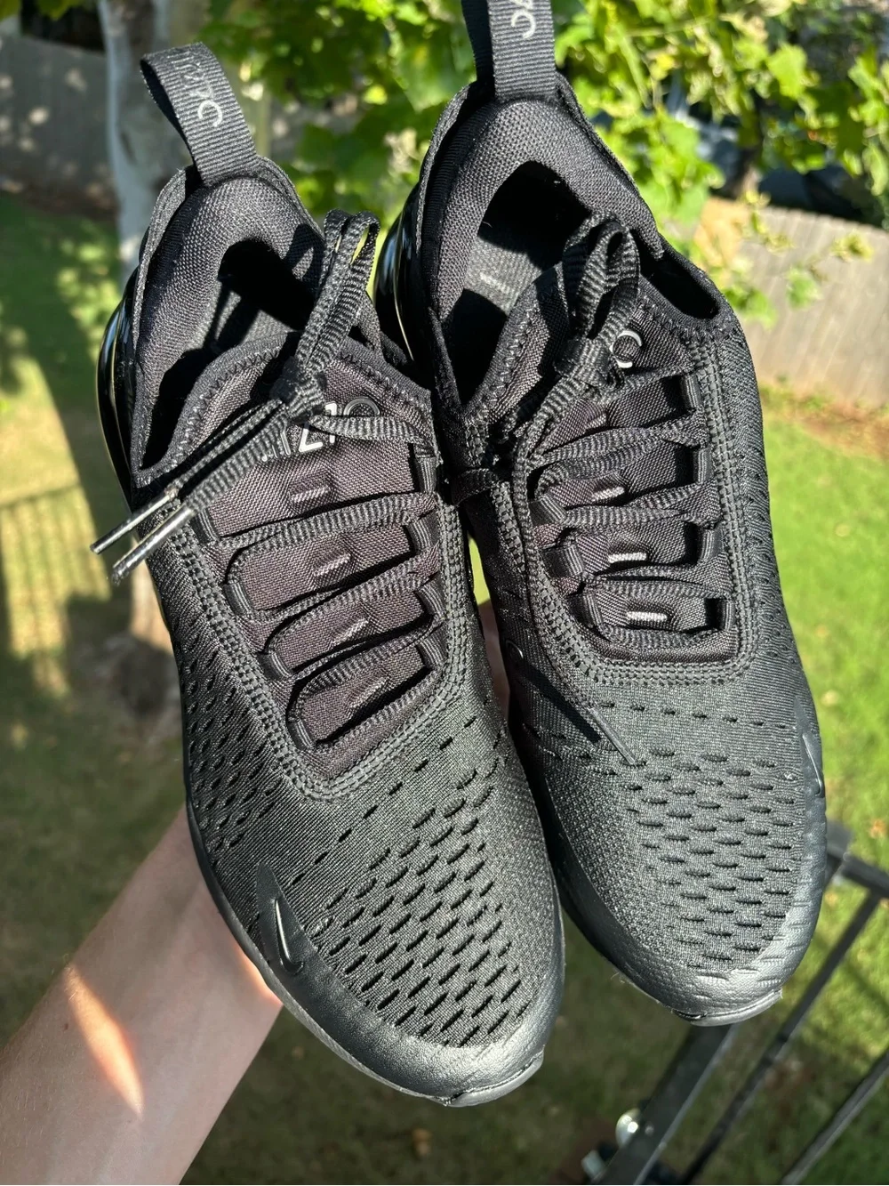 Nike Air Max 270 ‘Triple Black’ Men’s Size 8.5 Sneakers BRAND NEW | AH8050-005